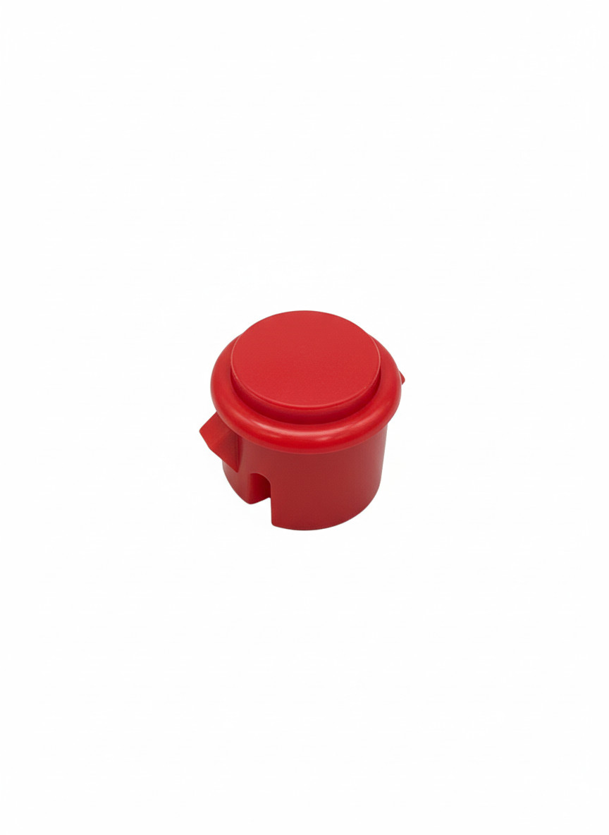 Botão Arcade vermelho 