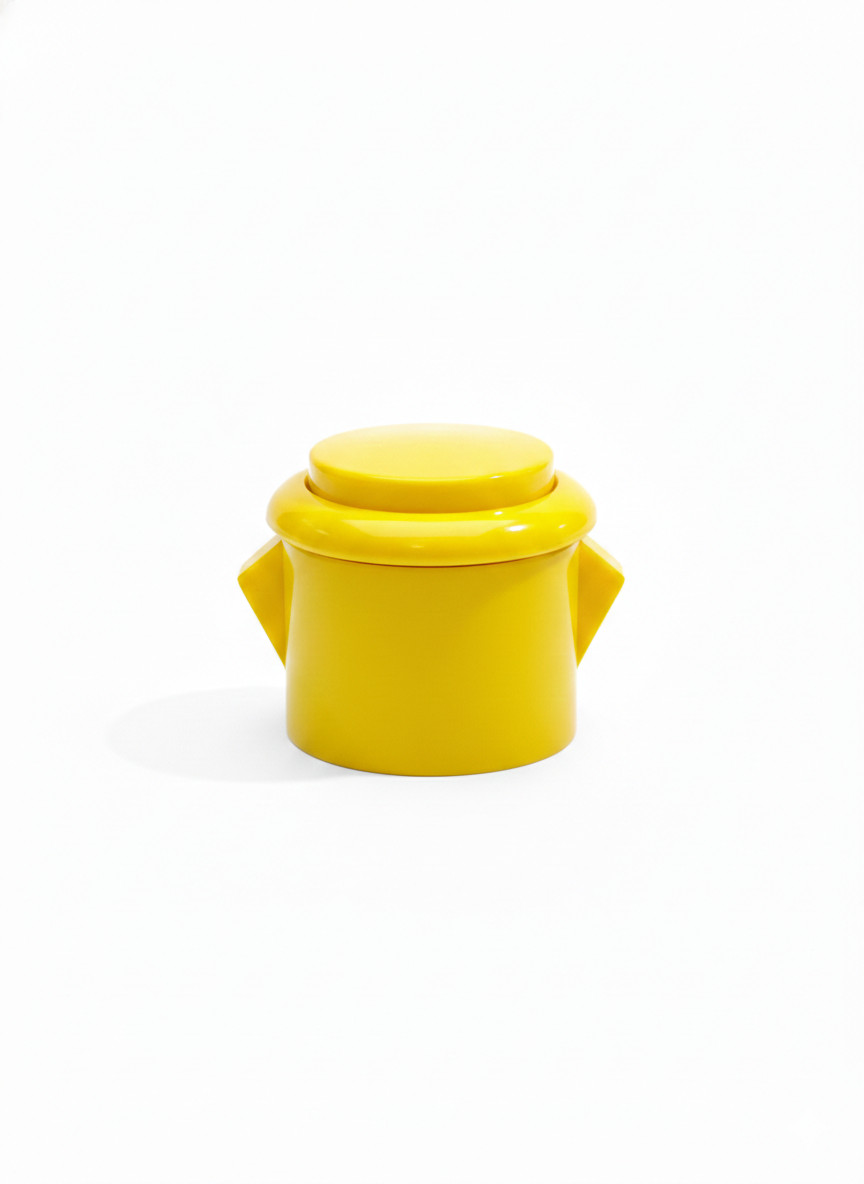 Botão Arcade Amarelo 