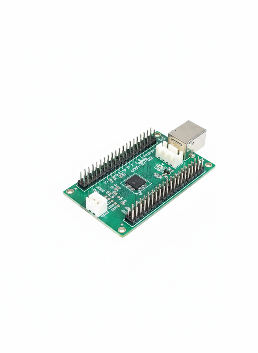 Placa de Interface Zero Delay USB para Arcade/Fightstick sem Chicote e Terminais.