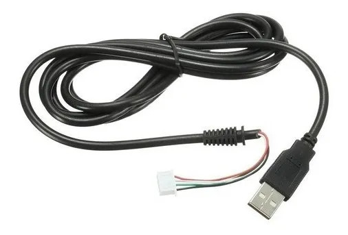 Cabo USB Placa Zero Delay Arcade Reposição 1.8m 4 Pinos