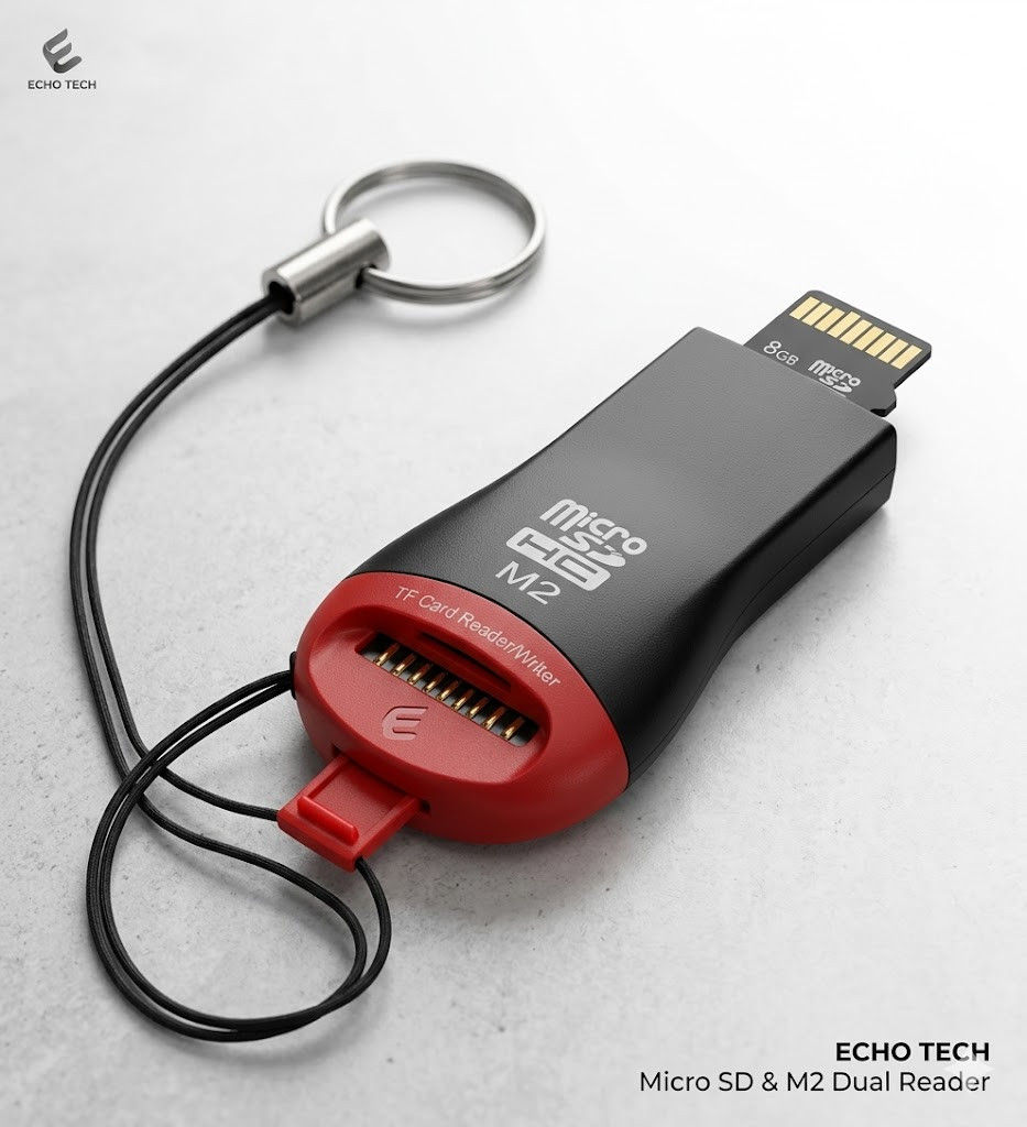 Leitor Cartão Micro SD USB 2.0 Adaptador Memória Pen Drive