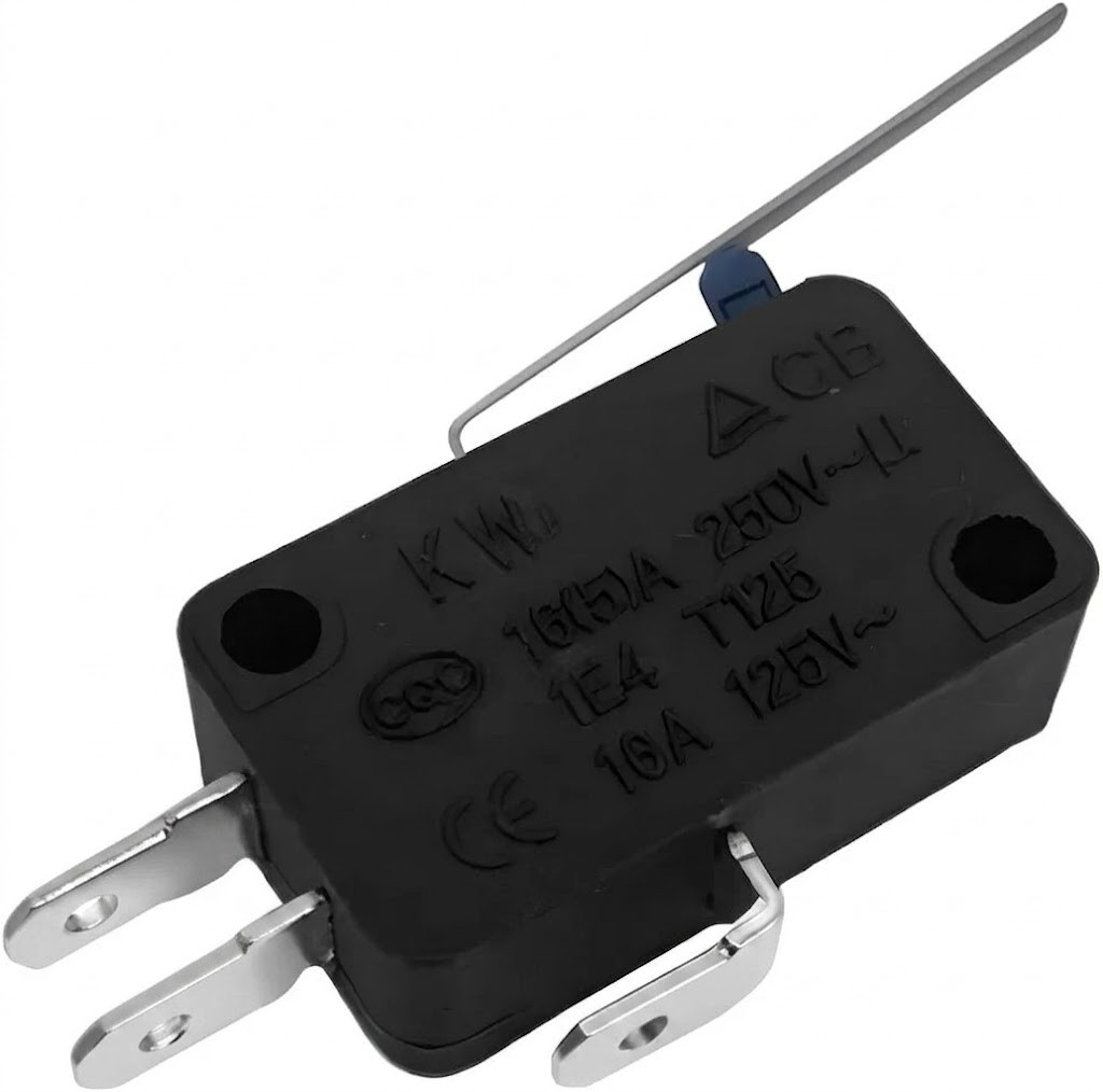 Micro Switch Chave Fim De Curso Alavanca Com Haste 27mm 16A